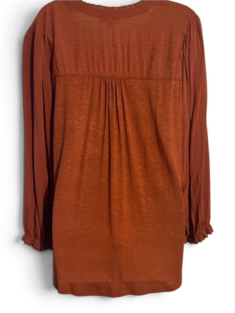 DEMOCRACY SPICE COLOR EMBROIDERED TOP XLARGE #I - Picture 6 of 9
